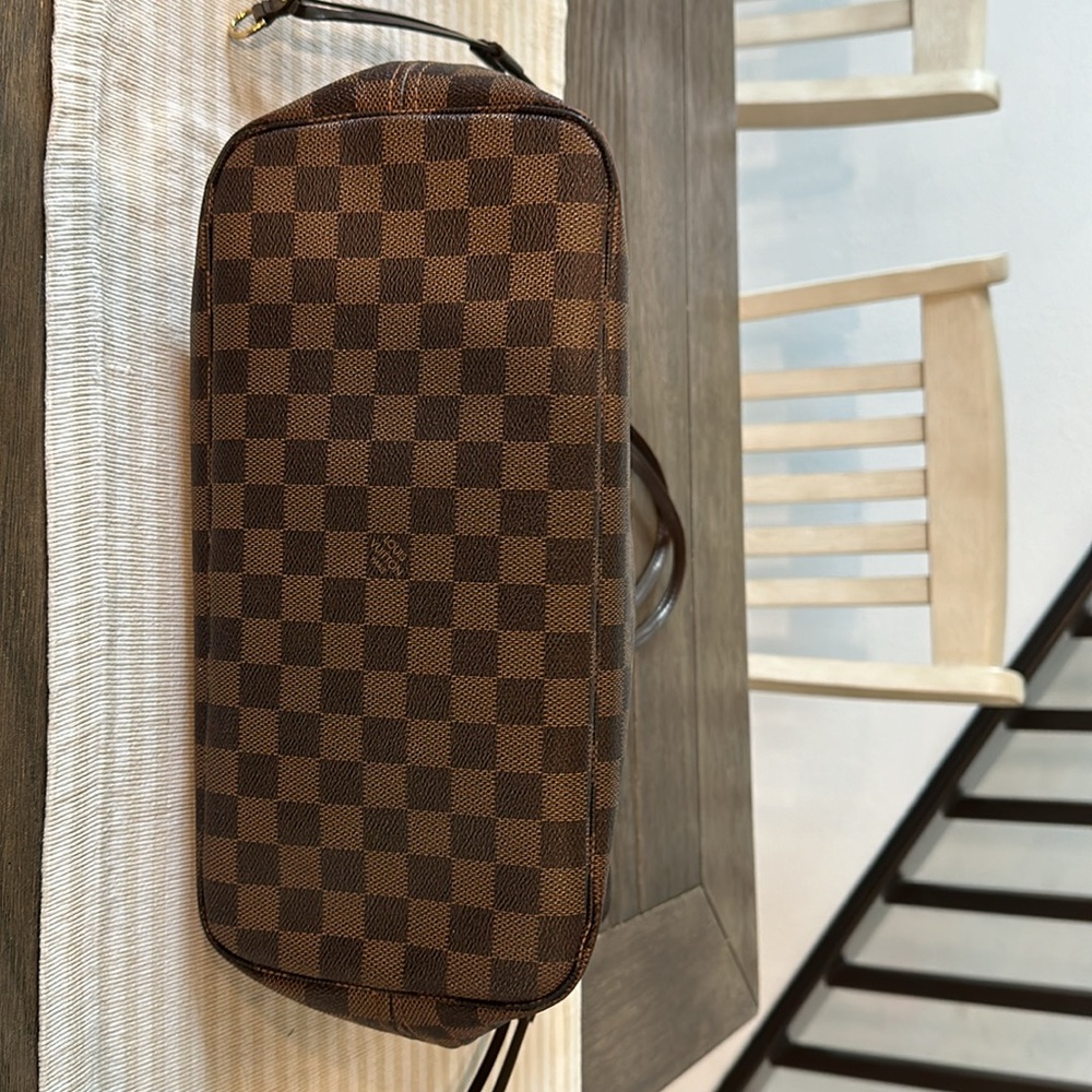 Authentic LV Damier Ebene Neverfull MM - Picture 3 of 8